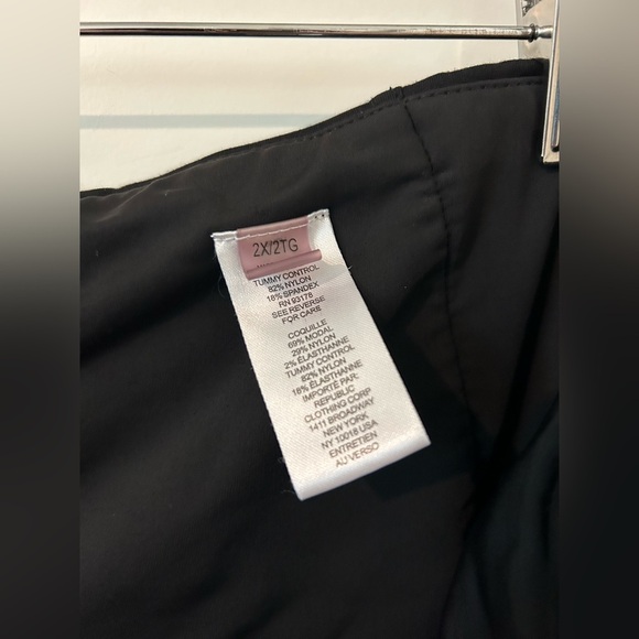 Tummy Control T Tahari Black Trousers - Picture 6 of 8